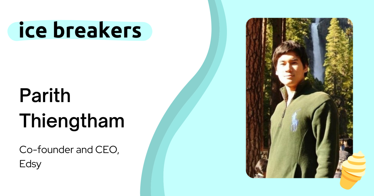 Ice Breakers with Parith Thiengtham - BackScoop