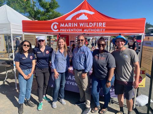marin wild fire education and outreach