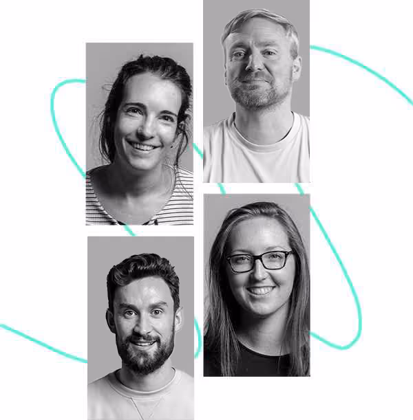 11:FS team members - Laura Watkins, Will Jones, Nasir Ahmad, Kate Moody