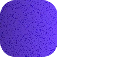 Purple textured shape with a gradient, partially overlapping a solid black area, creating a dynamic visual contrast.