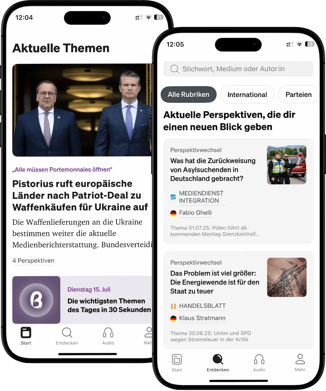 Buzzard App mit aktuellen Themen im Überblick