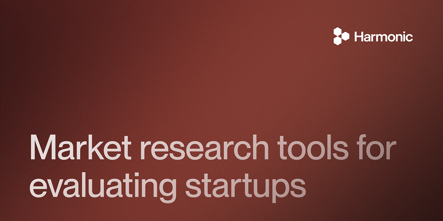 Best market research tools for evaluating startups