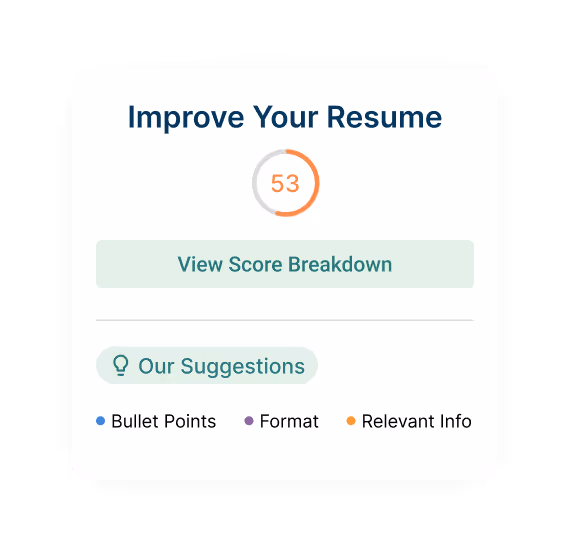 ResumAI resume scorer