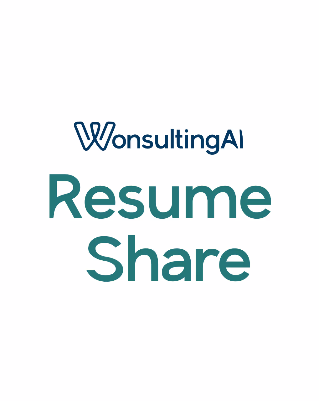 resume share wonsultingai