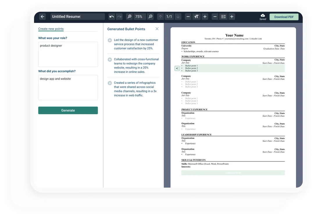 ResumAI by Wonsulting