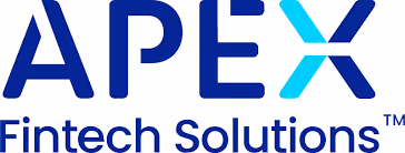 APEX Fintech Solutions logo with 'APEX' in bold letters and 'Fintech Solutions' below.