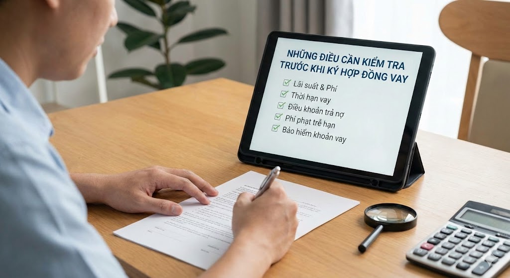 Những Điều Cần Kiểm Tra Trước Khi Ký Hợp Đồng Vay Ngân Hàng
