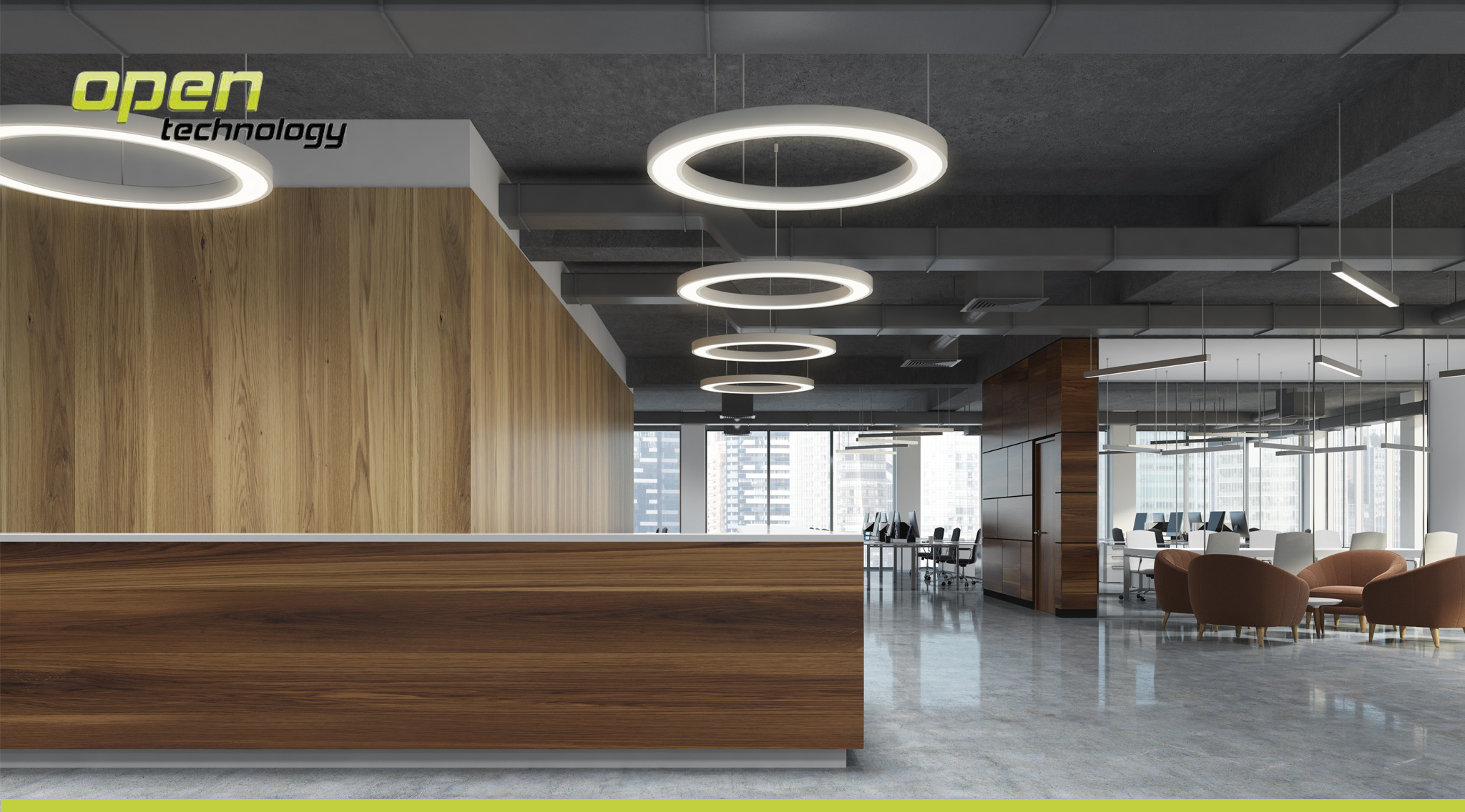 Open Technology uses takeoff software for lighting controls