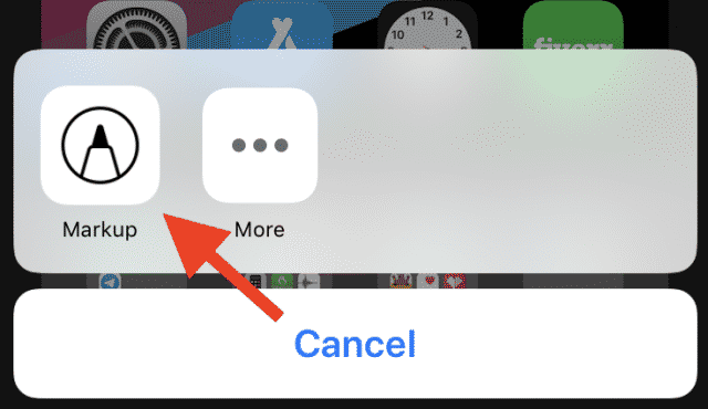 Markup PDF on iPhone