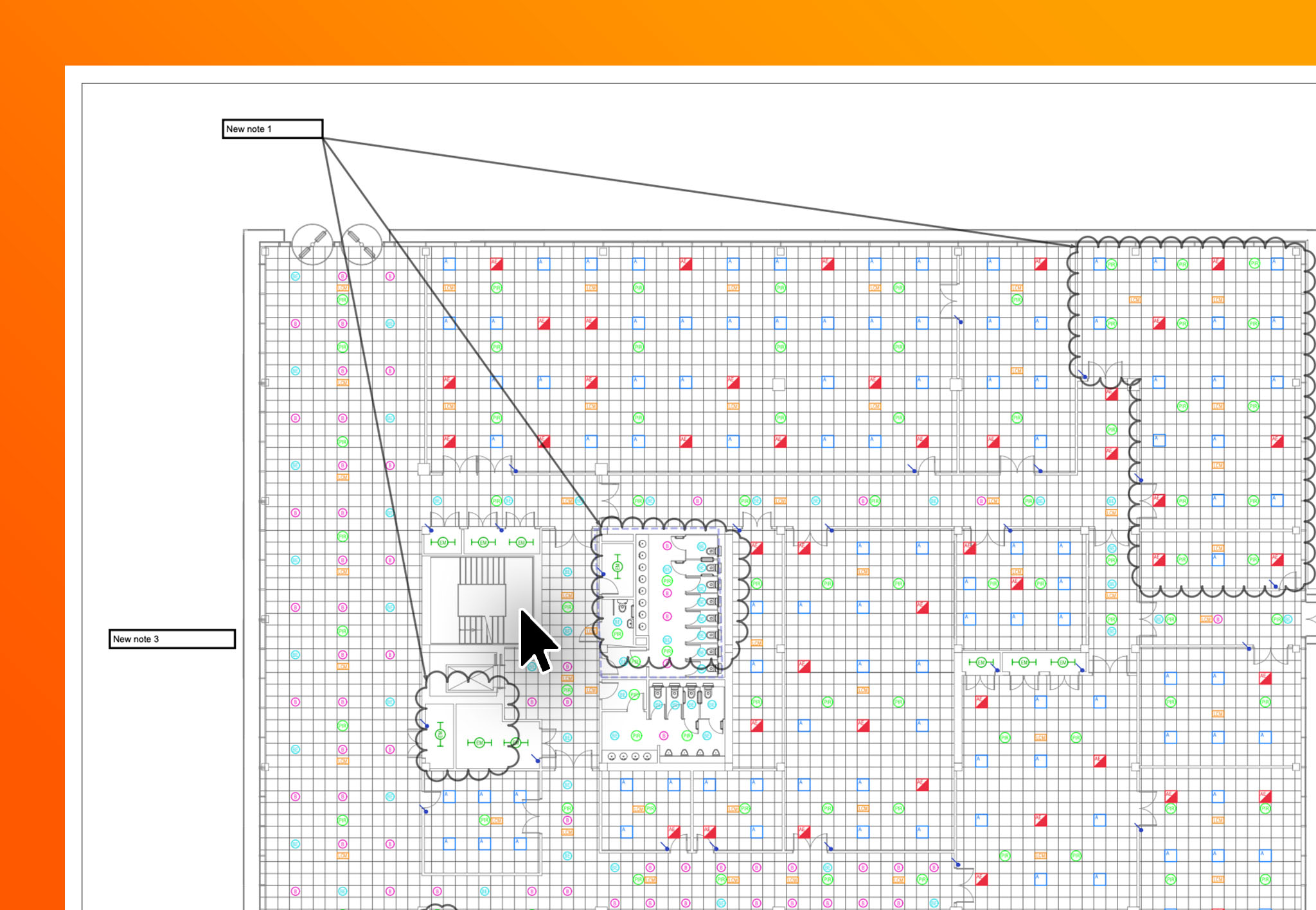 Want the ability to create notes on drawings? Countfire has you covered!