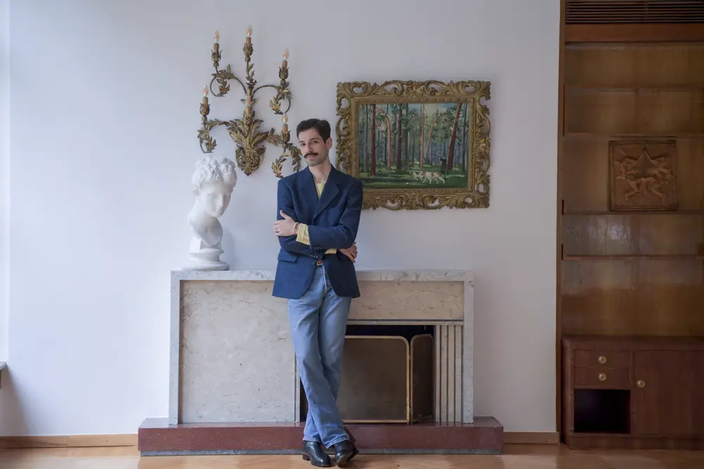 photo of resident artist