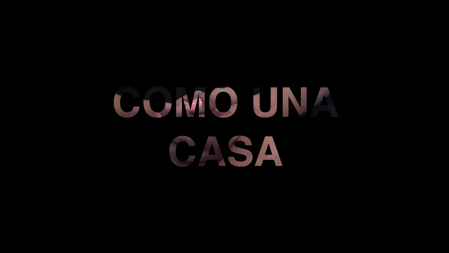 Com una casa.
