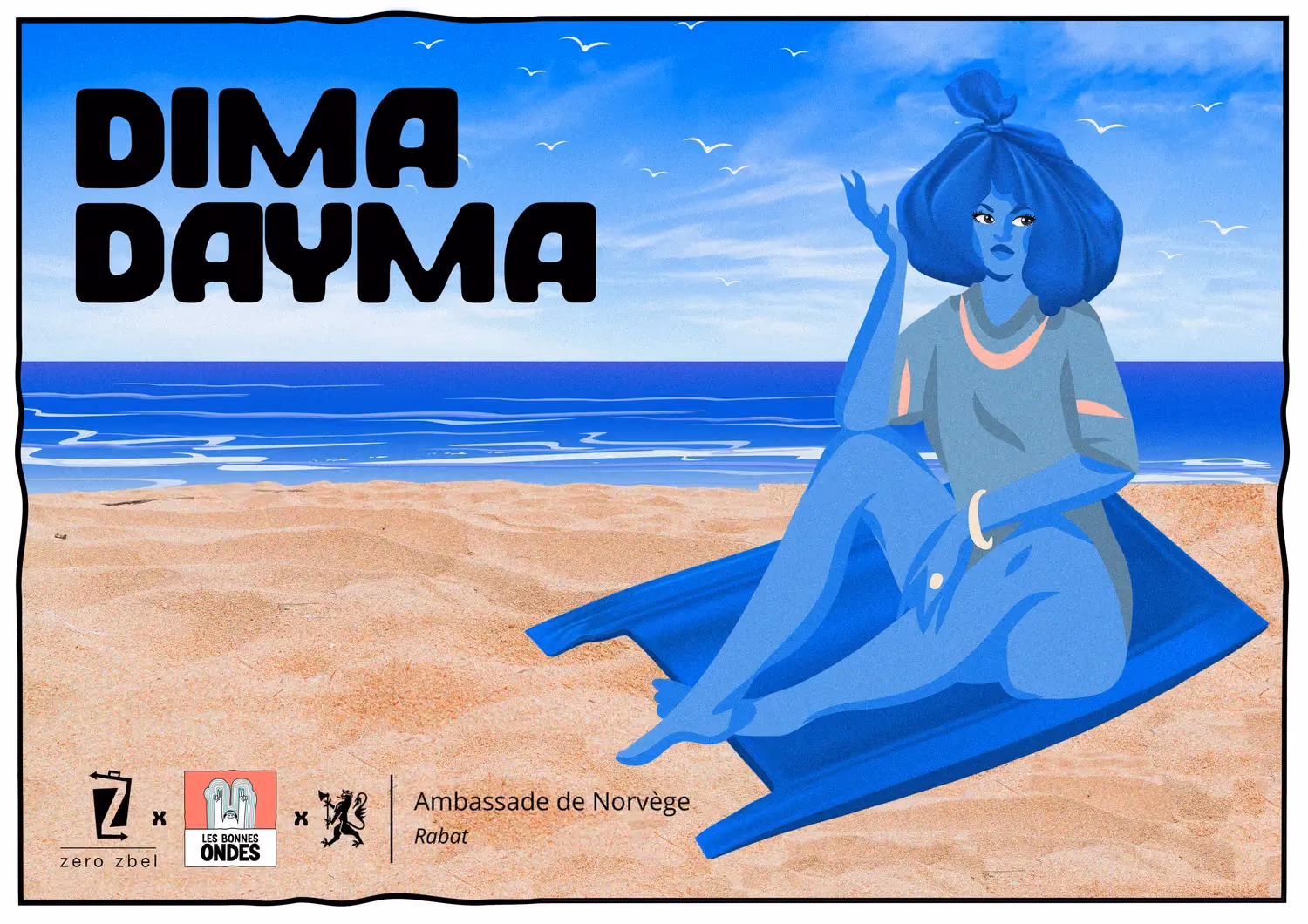 Dima Dayma, autobiographie d’une Mika avec Soukaina Aziz Idrissi x Les Bonnes Ondes