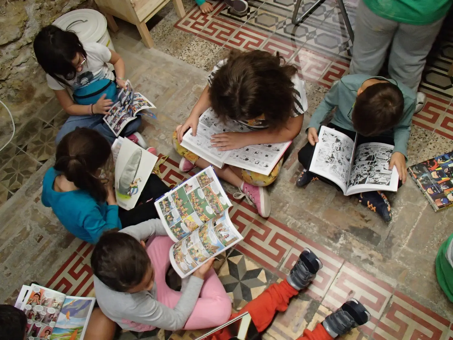 Hora del conte a càrrec de l'Institut Francès de Grècia