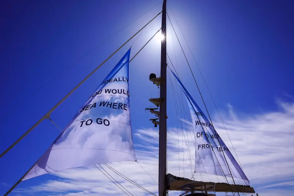 Laure Prouvost's Sail