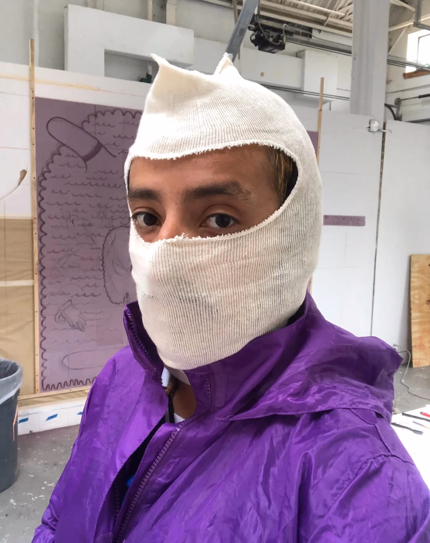 photo of resident artist