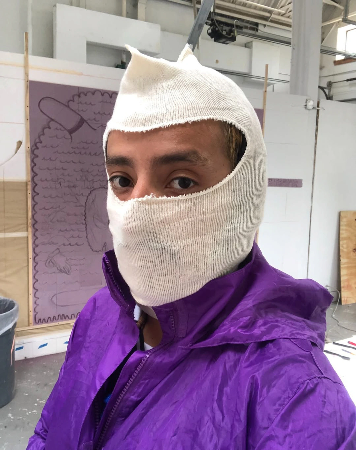 photo of resident artist