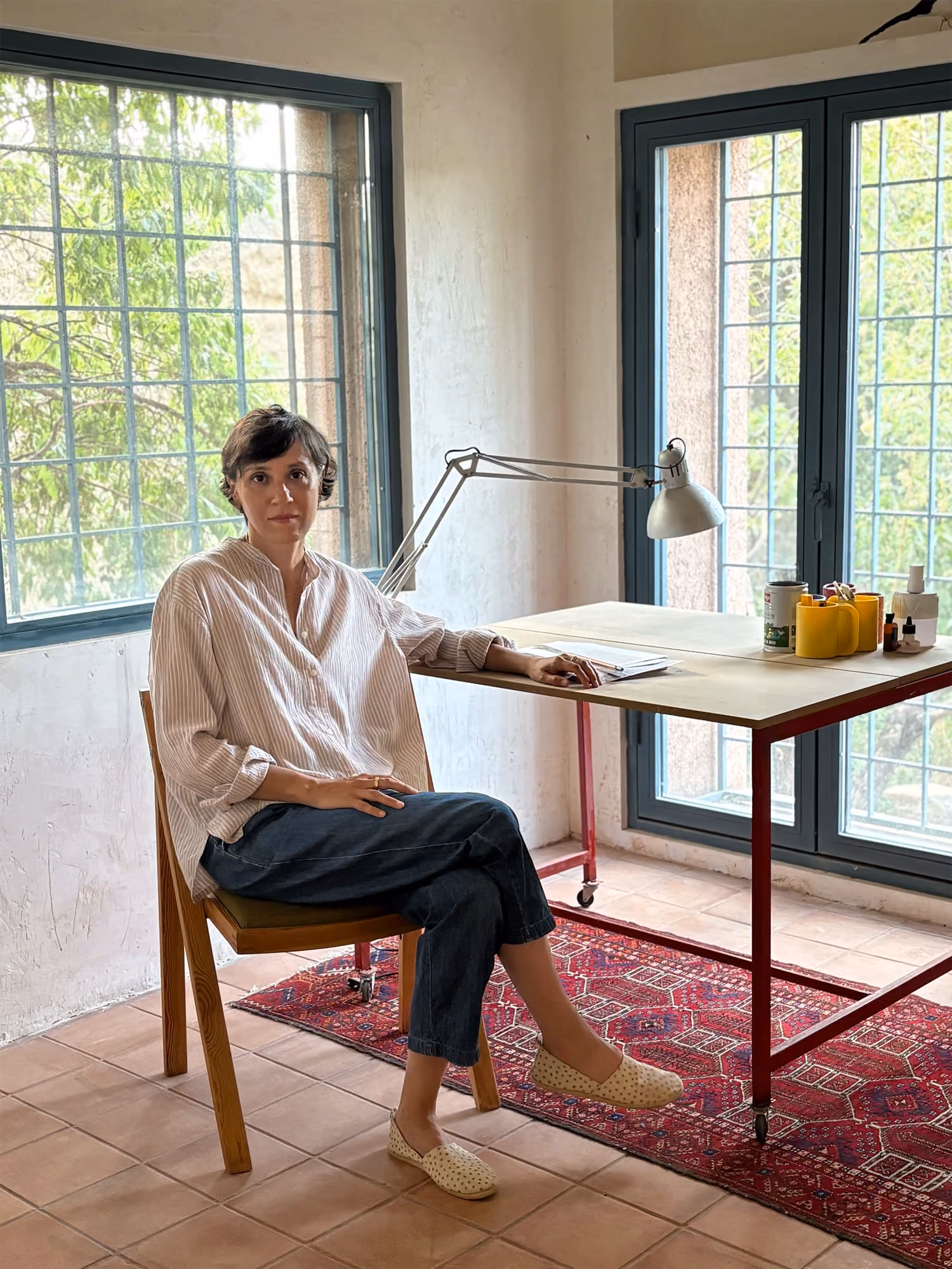 photo of resident artist