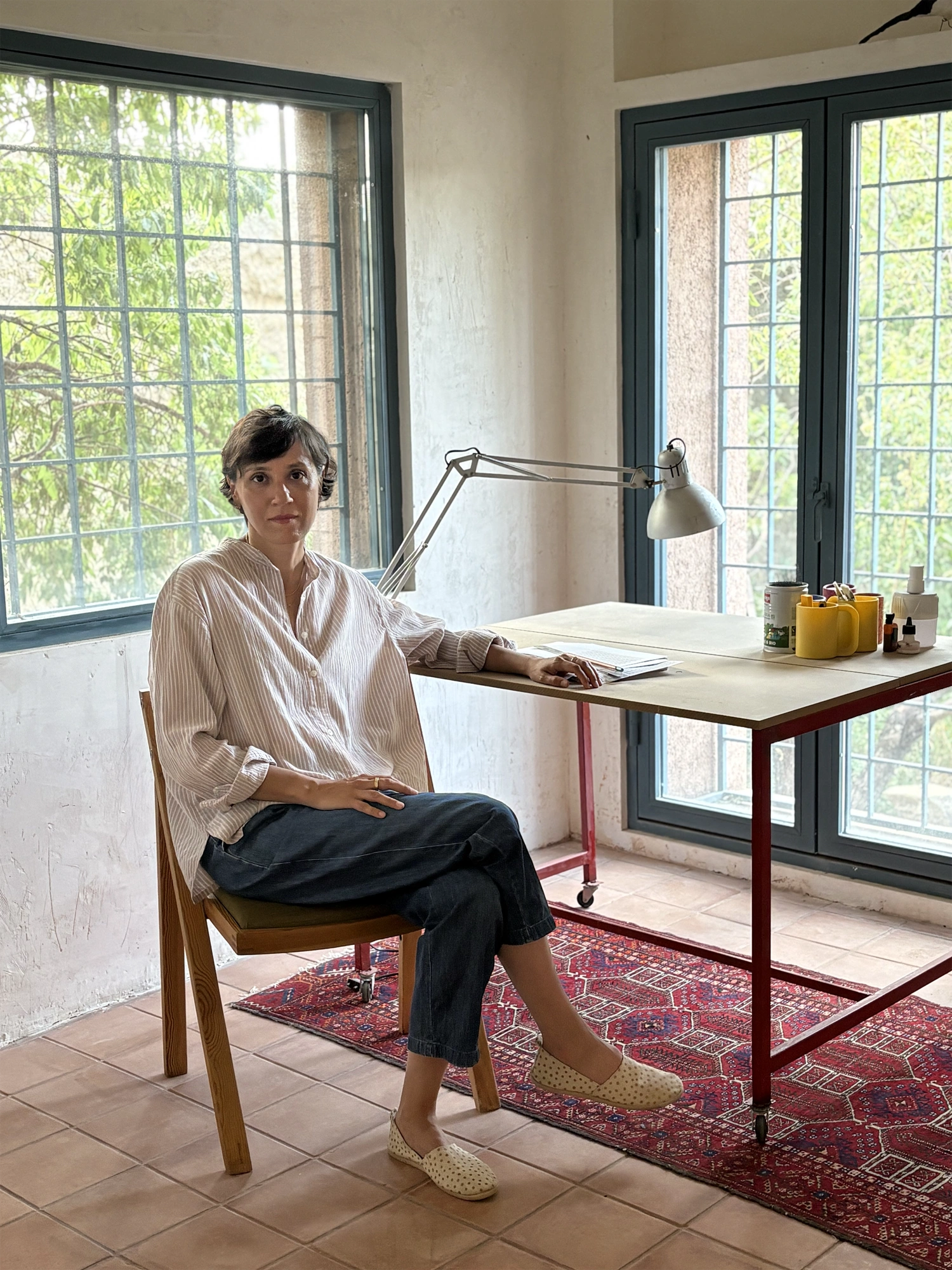 photo of resident artist