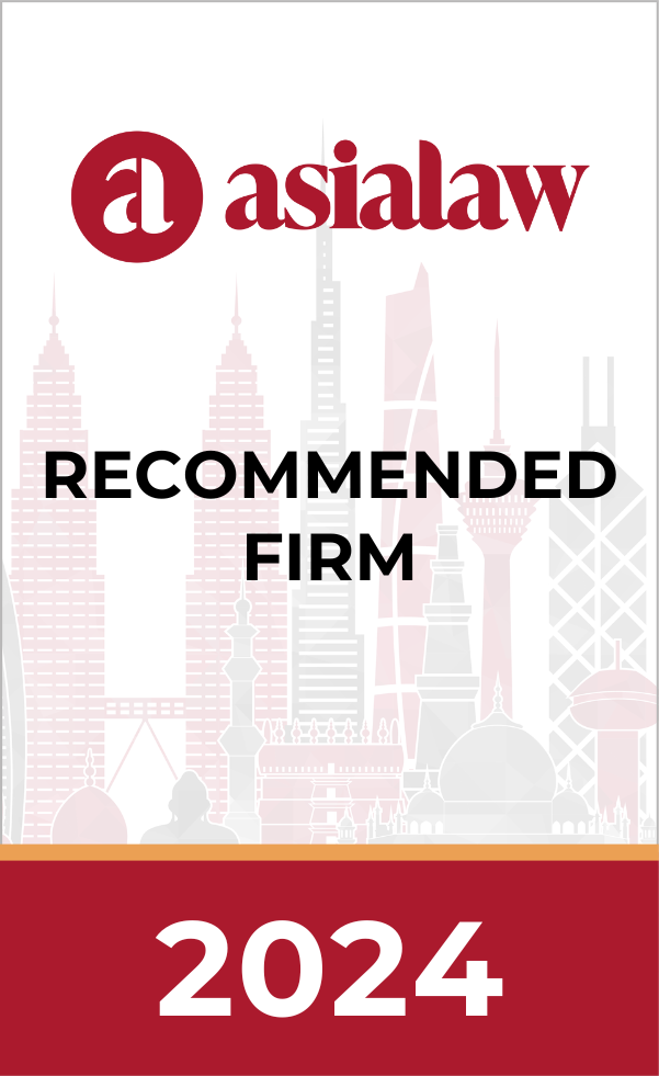 asialaw Recommended Firm Award 2024