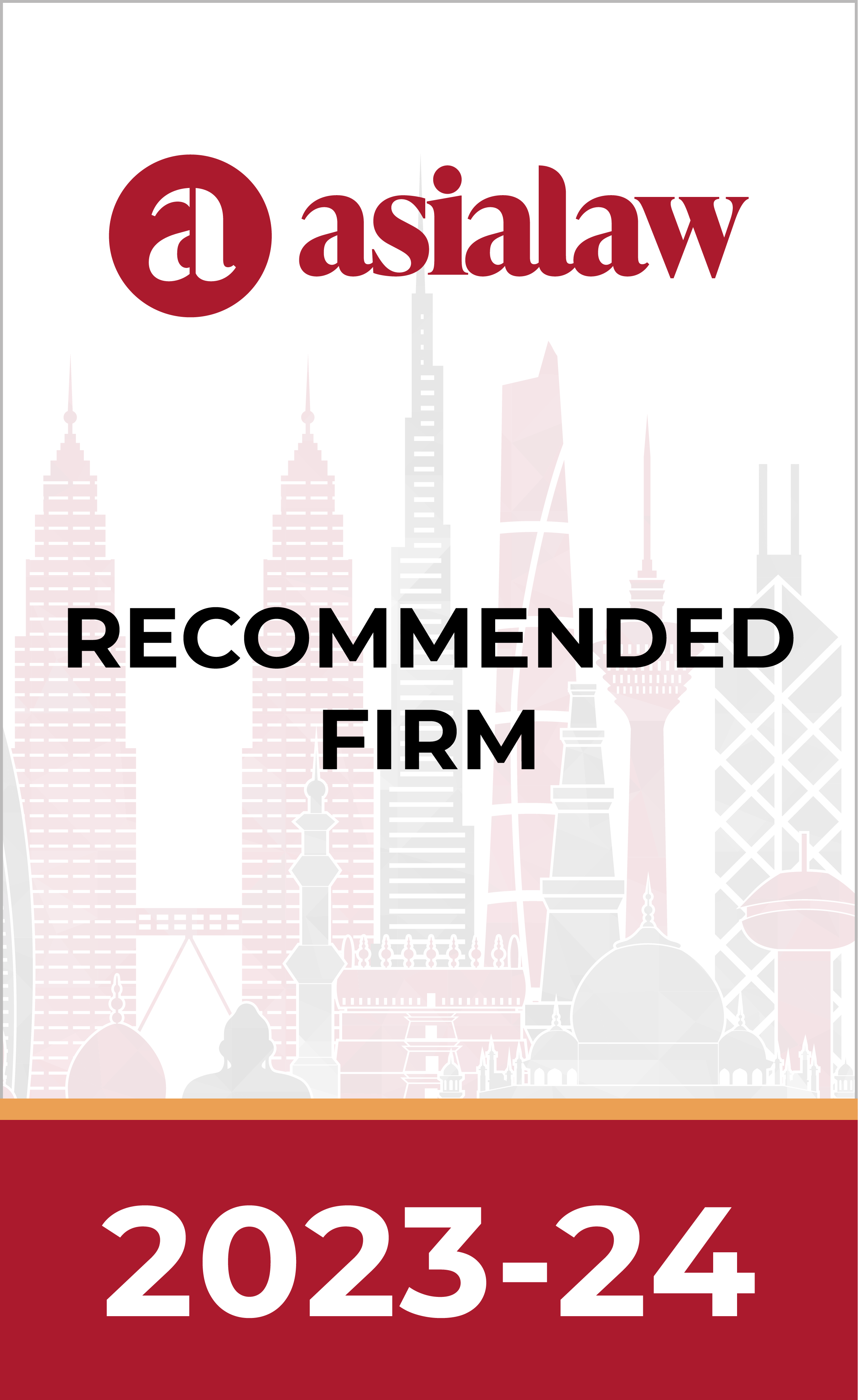 asialaw Recommended Firm Award 2023-24