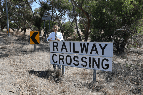 Member for Light Tony Piccolo MP is excited by the potential plans to extend the railway lines out.