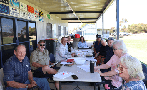 Tony Piccolo assisting local residents with their submissions at a workshop held on Sunday at Dublin.