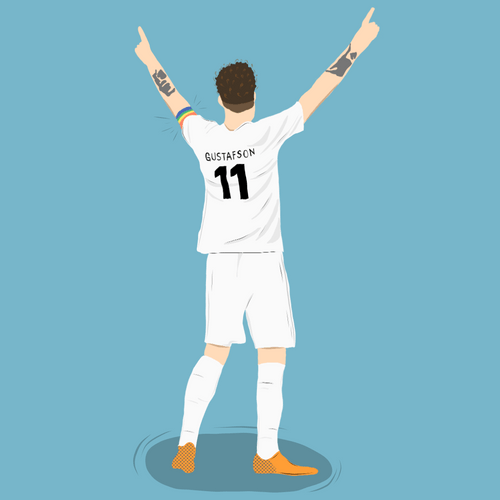 Mittfältsmagi med Samuel Gustafson hos BK Häcken