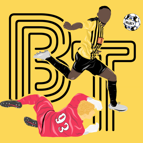 Hyllningsmotiv till Bénie Traoré i BK Häcken