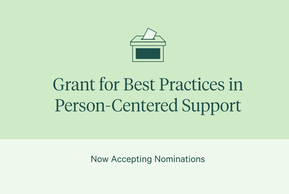 image with text saying grant nominations open