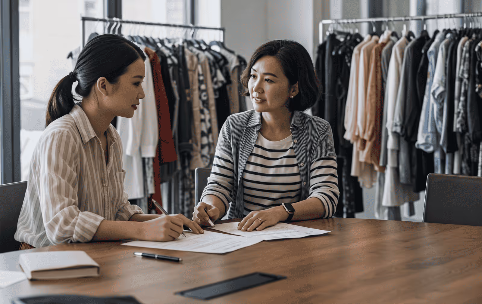 Fashion Brand & Retailer Discussing Ranges Due to Tariffs
