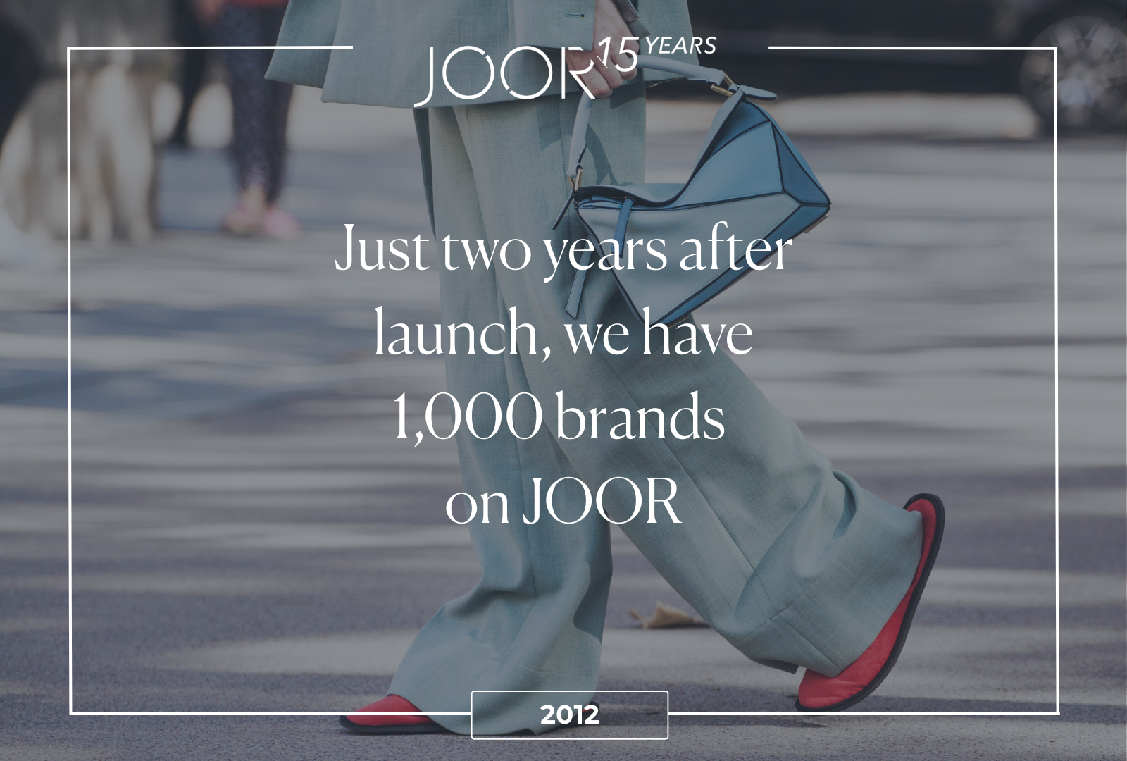 JOOR's 15th Anniversary: 2012 - 1,000 brands are now on JOOR 