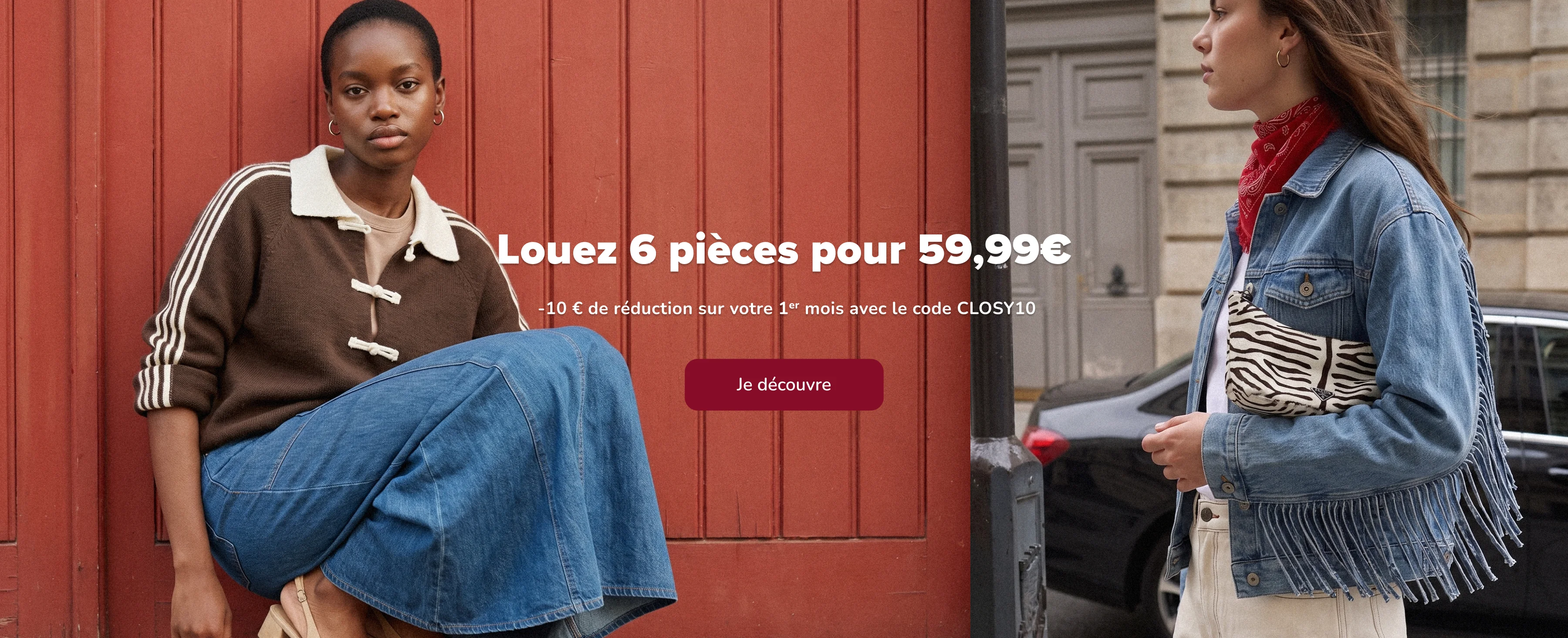 Bannière promotionnelle Le Closet - slide 2
