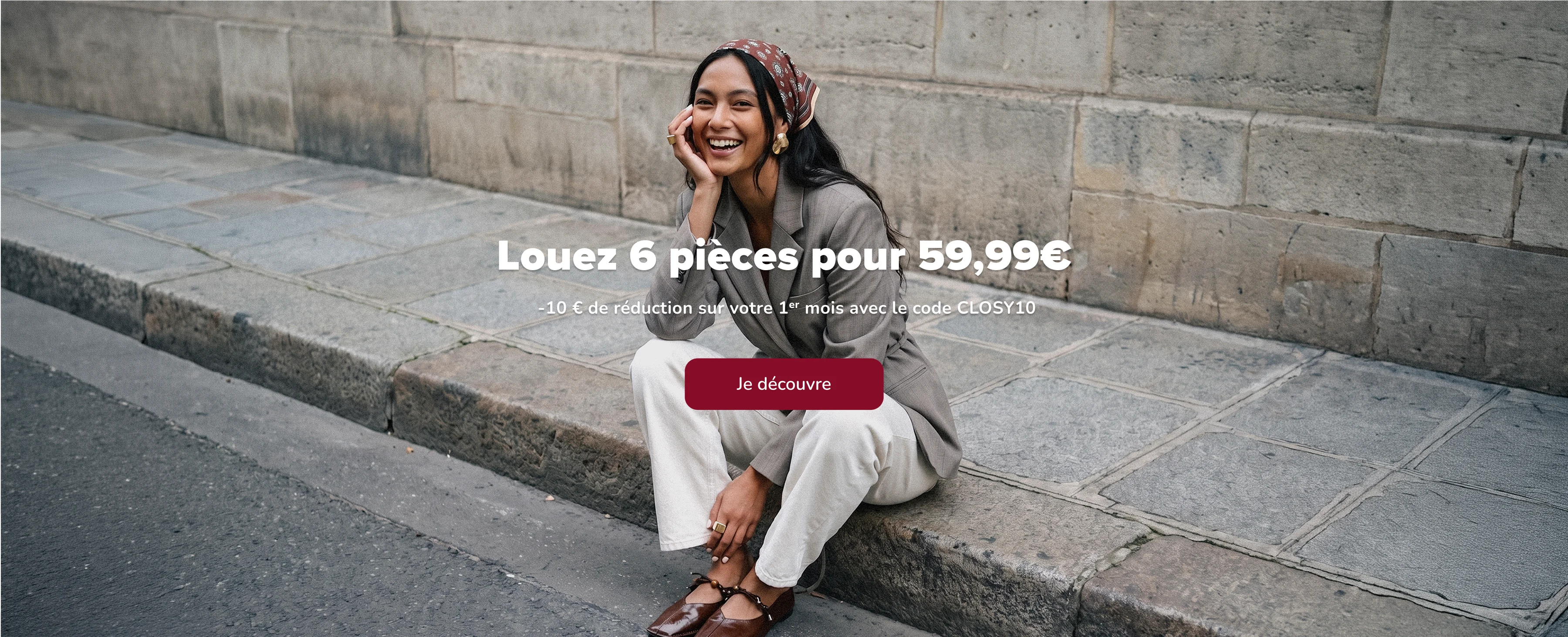 Bannière promotionnelle Le Closet - slide 1
