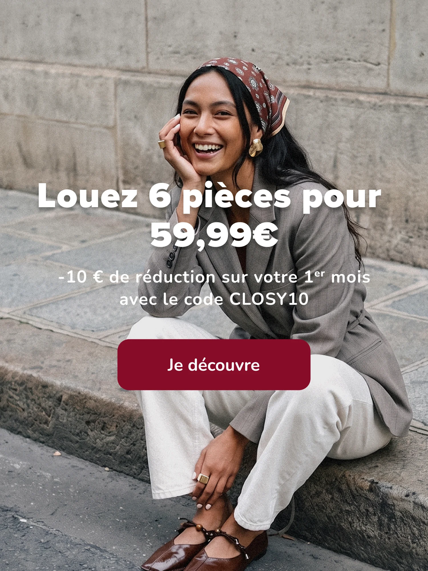 Bannière promotionnelle Le Closet - slide 1