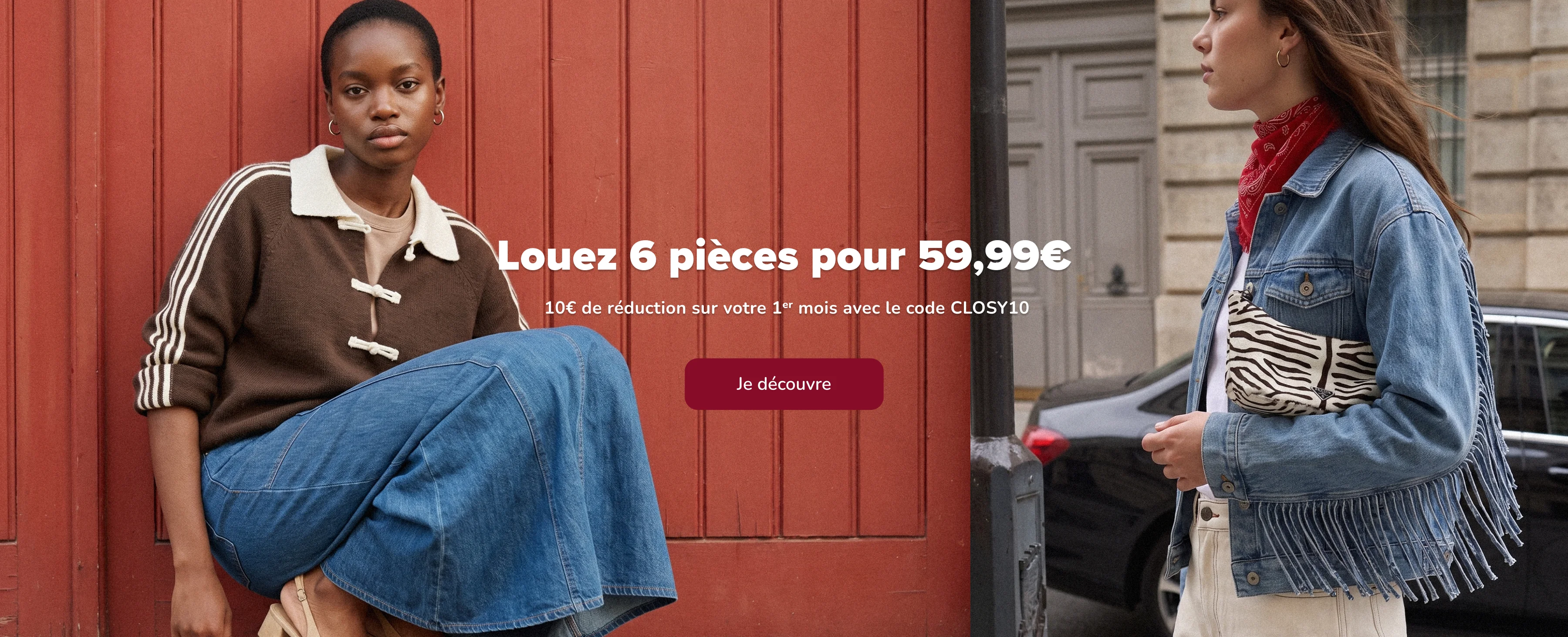Bannière promotionnelle Le Closet - slide 2
