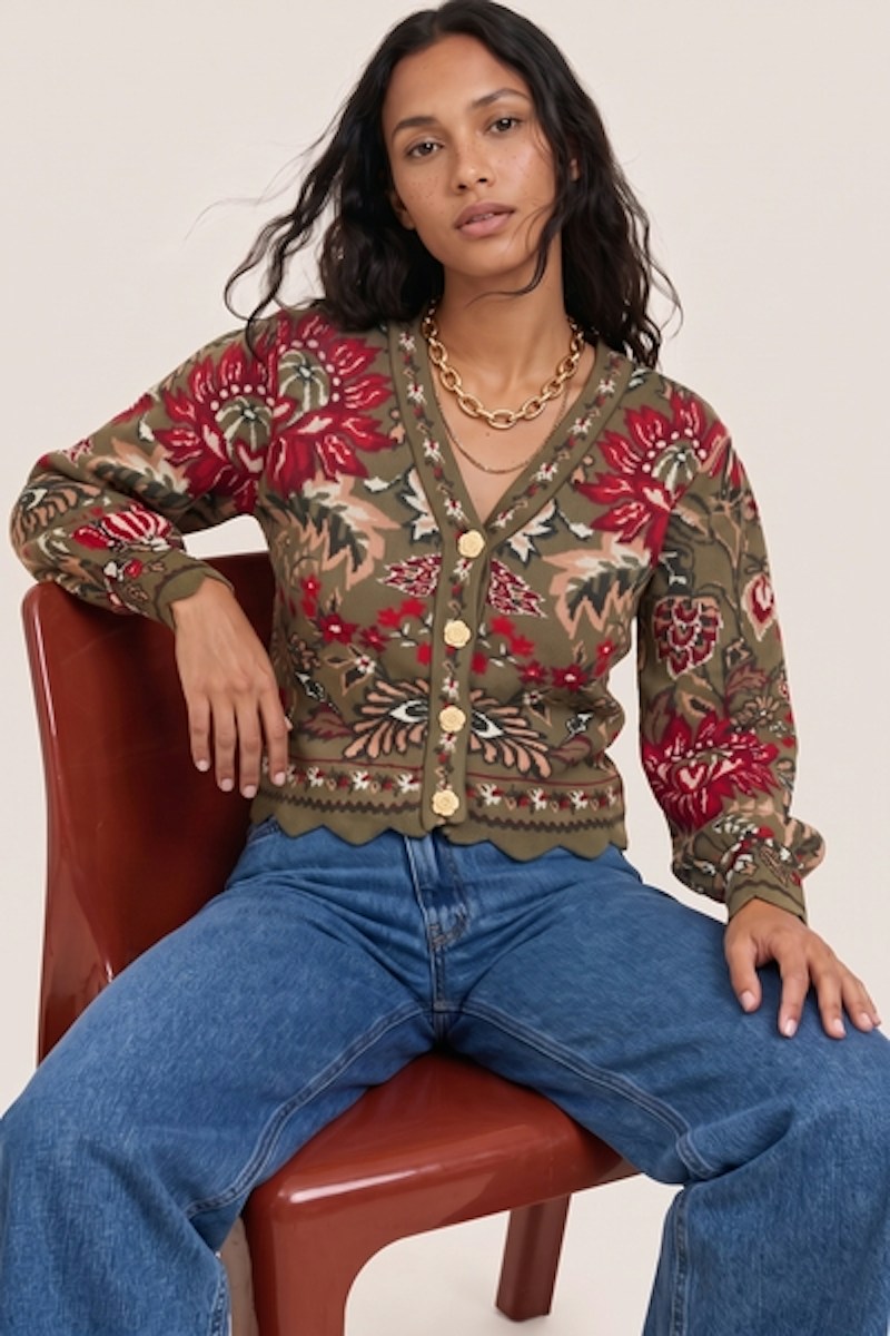 Gilet Ligia Floral