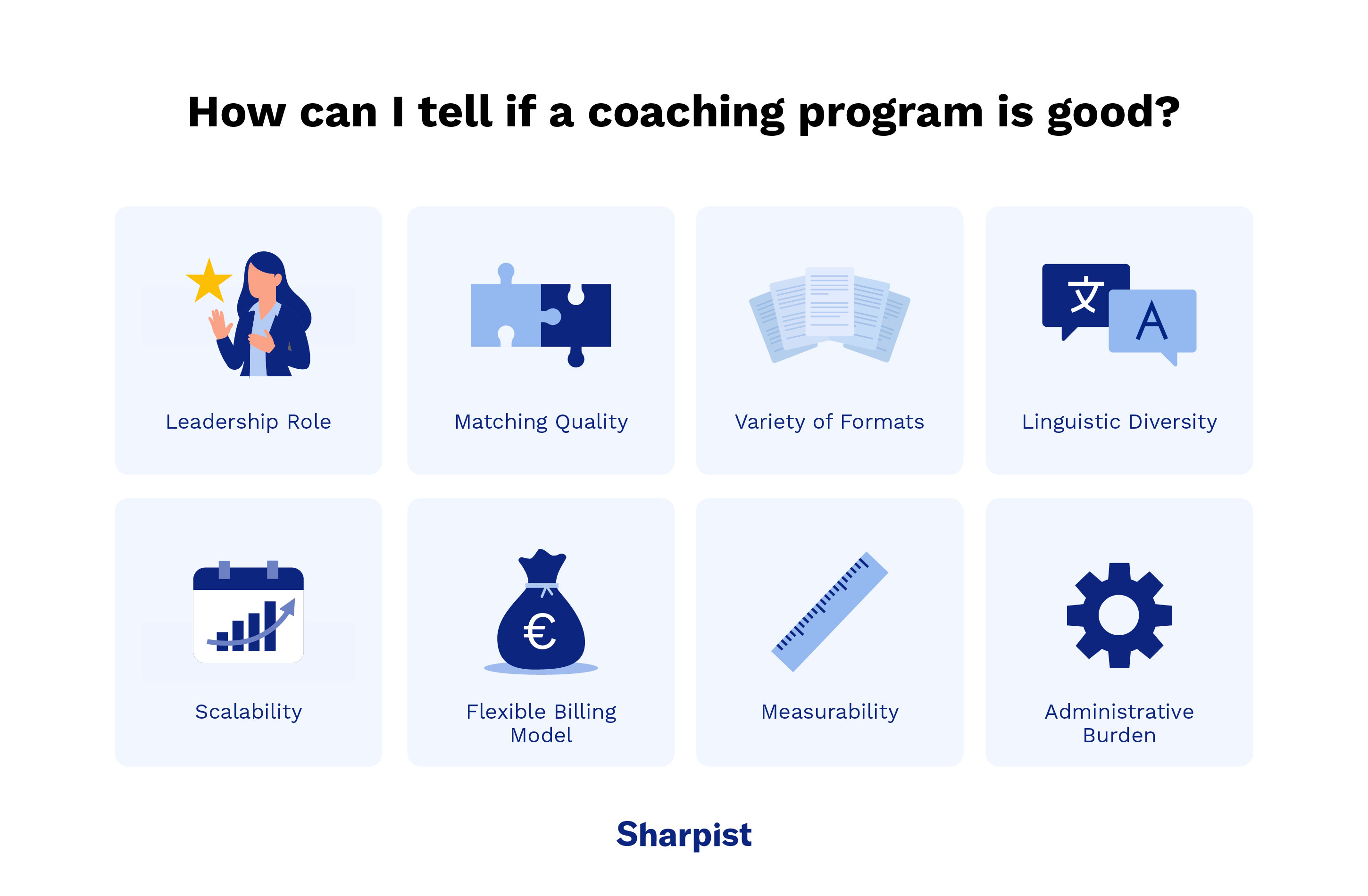 How can I tell if a coaching program is good?
