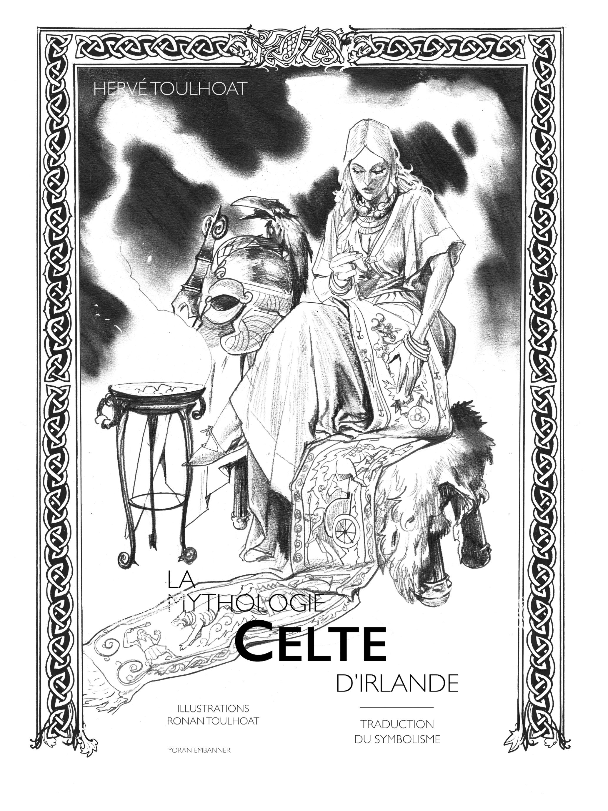 Couverture du livre « Mythologie Celte d'Irlande : Traduction du Symbolisme »