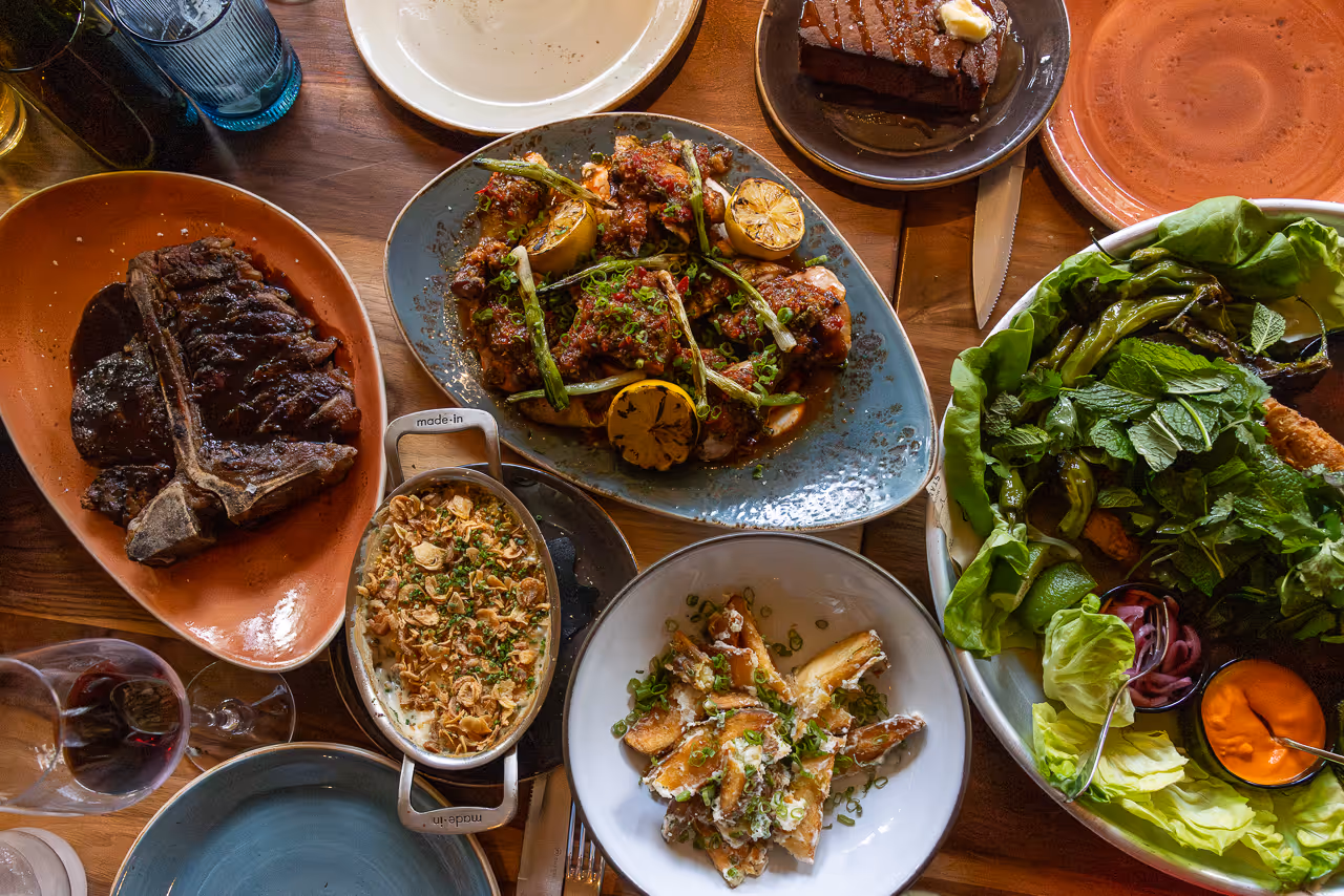 Collection of different dishes made at Mountain Standard