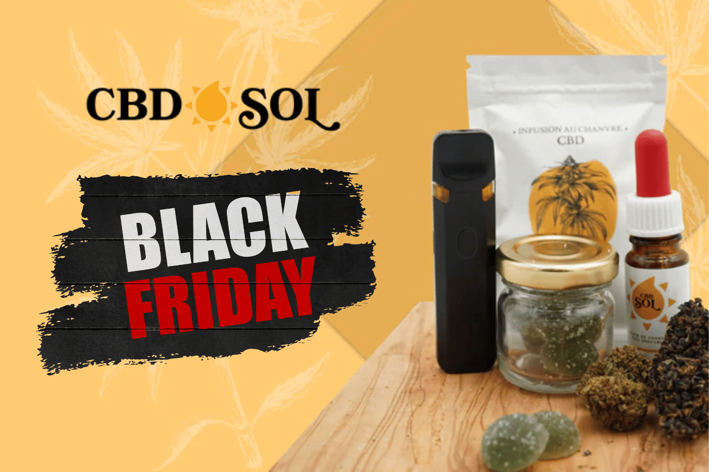 Offre spéciale Black Novembre boutique CBDSol