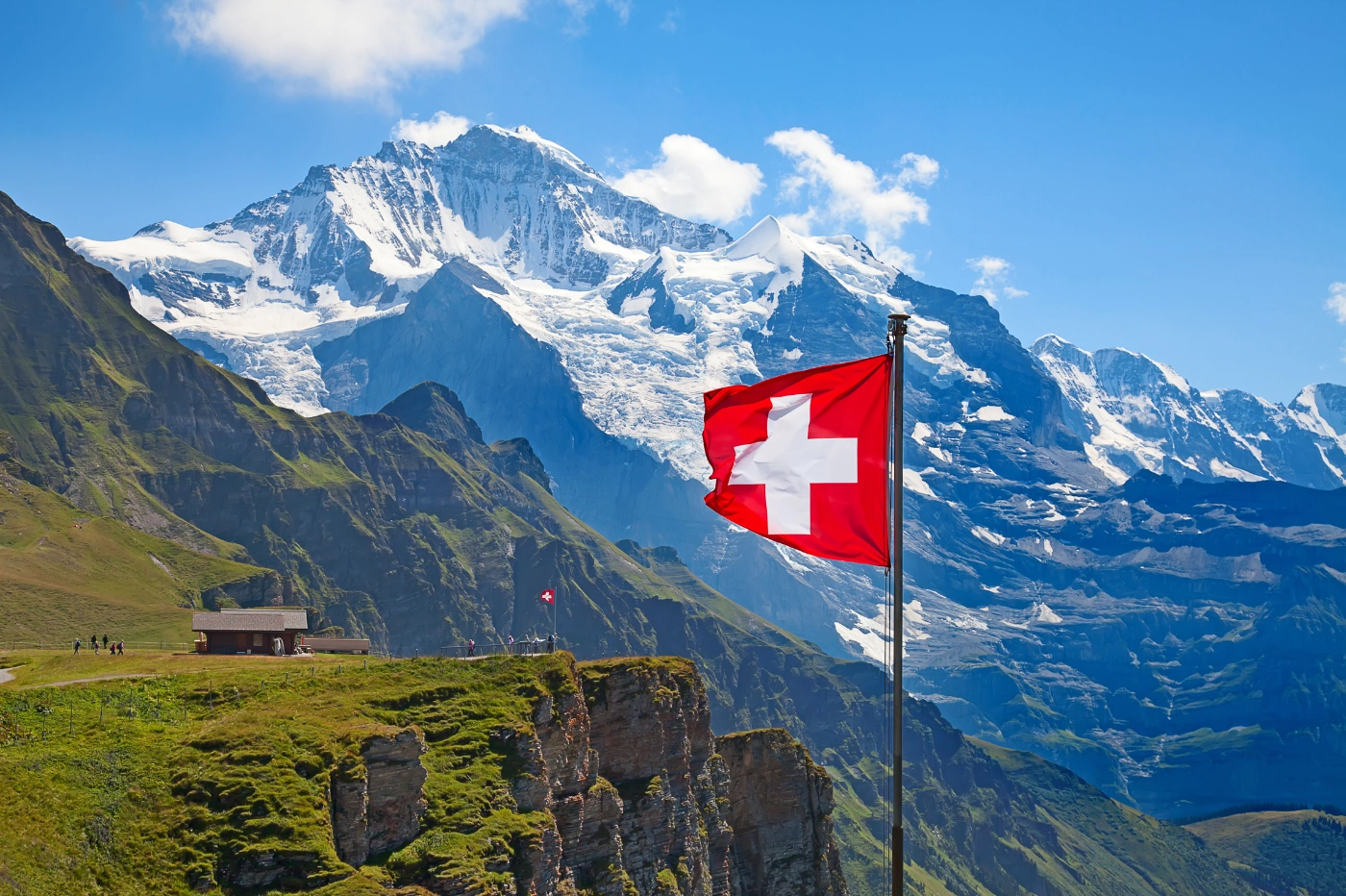 CBD dans les montagnes Suisse