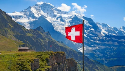 CBD dans les montagnes Suisse