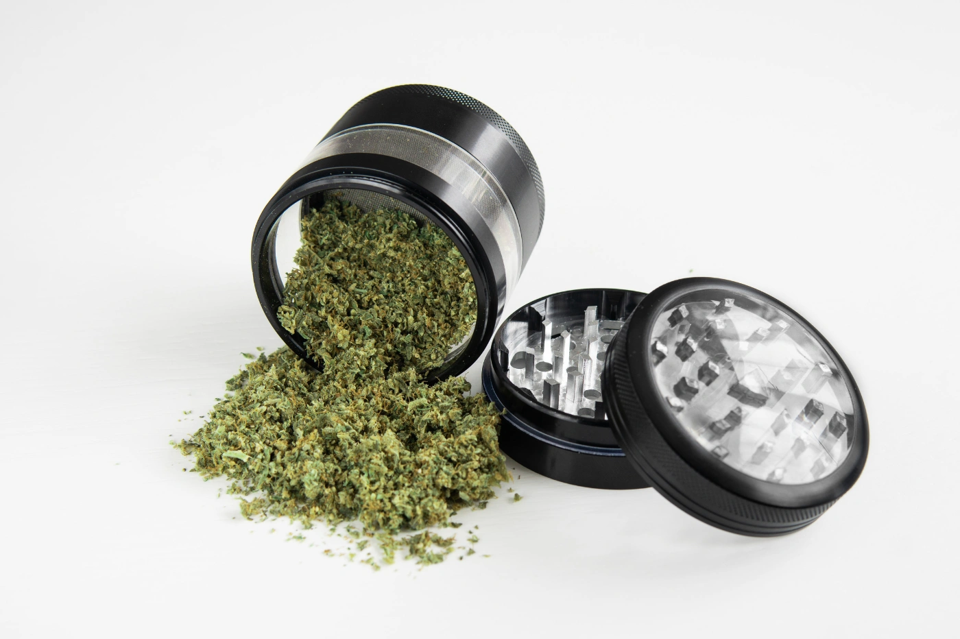 Trim CBD dans un grinder