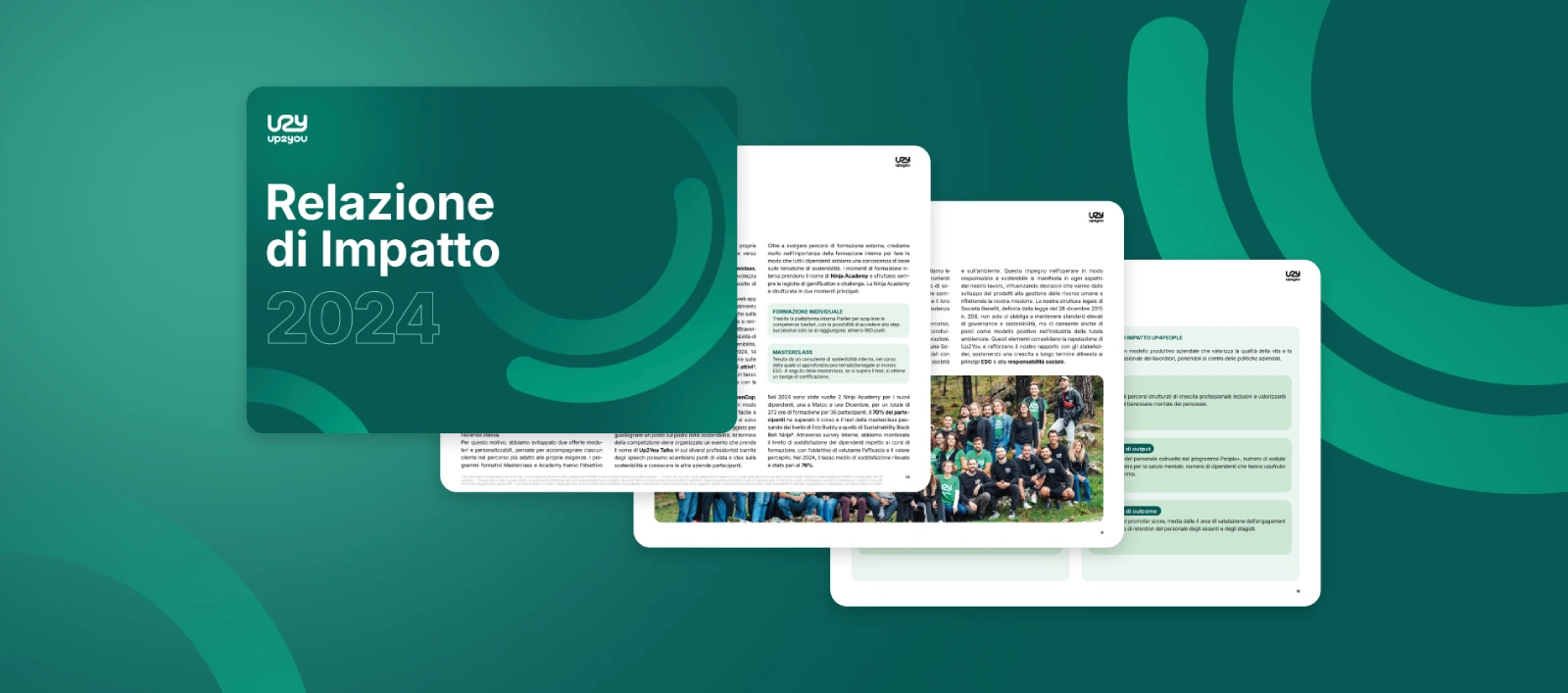 slide relazione di impatto up2you