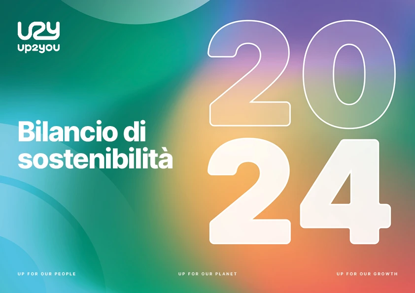 Cover bilancio up2you 2024