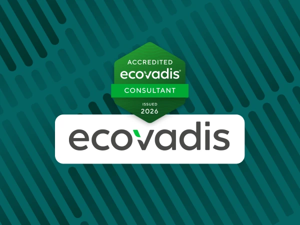 logo ecovadis con simbolo training partner up2you
