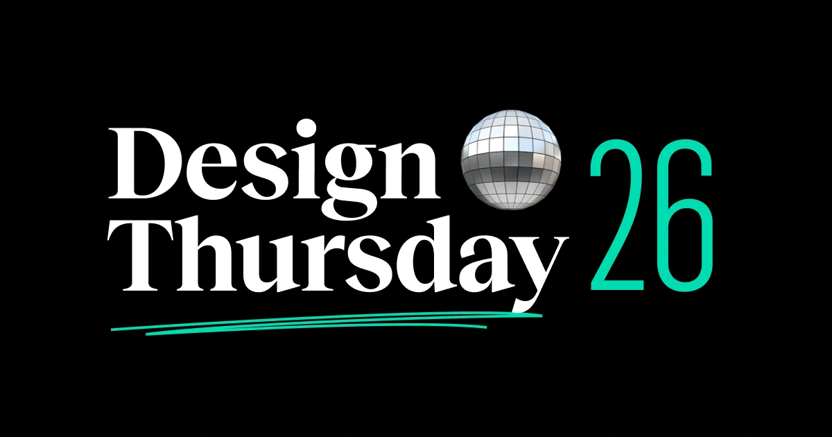 Design Thursday #26