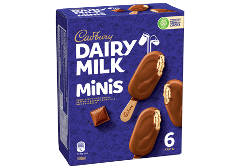 Cadbury Dairy Milk Vanilla Minis