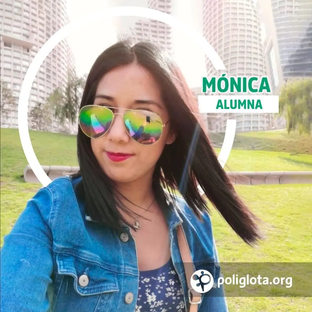 Mónica Pérez, alumna de inglés en Poliglota Ciudad de México